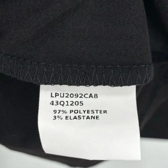 3For$20 ChicMe Black Long Sleeve Shirt with Plaid Pocket size 4x - Picture 3 of 4